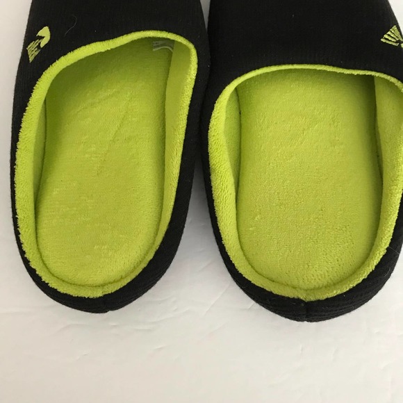 Rockdove Slippers Black and Green NWOT Size Small 7-8 - Picture 7 of 8